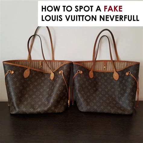 louis vuitton neverfull false